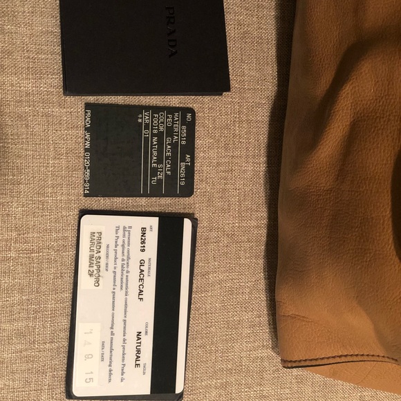 Authentic Prada Milano Leather Double Zip Tote - Picture 3 of 13